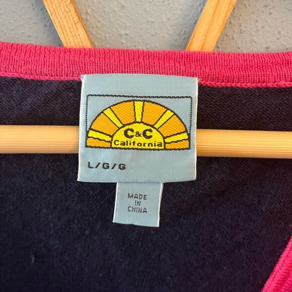 C&C California Wool/Cashmere Blend Sweater - Picture 2 of 4